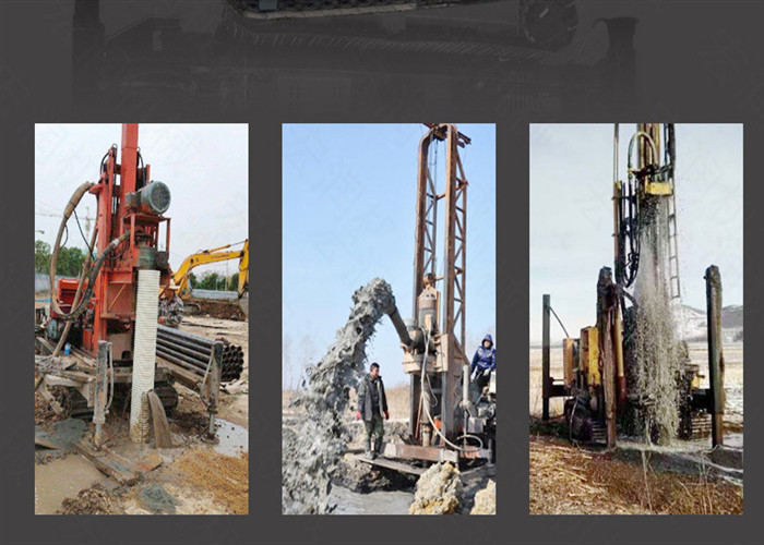 Diamond Core Diesel 200m Truck Mounted Water Drilling Rig