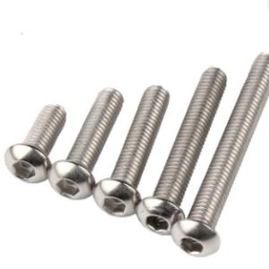 China Stainless steel Hex Socket Button Head Bolt Iso7380 Allen bolts on sale