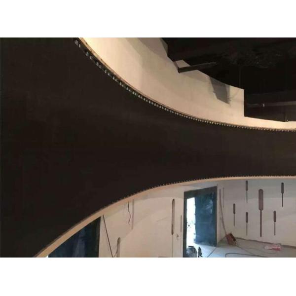 Indoor Curved Circular TV Studio P2.5 Flexible LED Screen