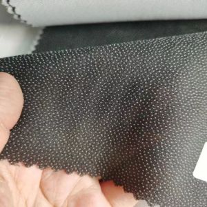 Satin Fabric GAOXIN Plain/Twill Woven Fusing Interlining at Competitive