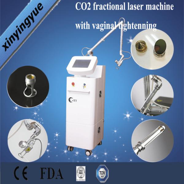 Quality 40W Stationary Fractional CO2 Laser Machine Cutting Probes TUV for sale