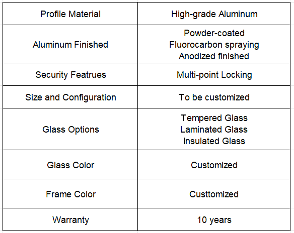 Sturdy Aluminum Tilt Turn Windows With Insulating Profiles And 10-Year Warranty