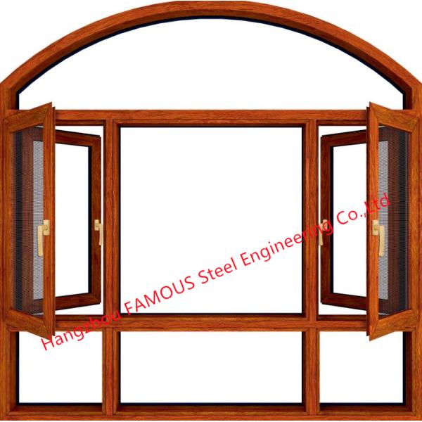 Double Glazed Aluminum Sliding Window Fire Attenuation