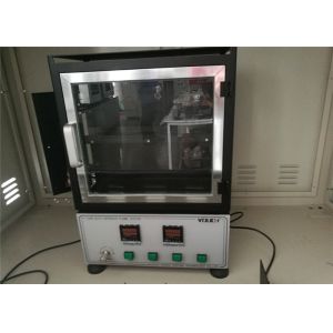 Burning Flammability Testing Labs , Fire Test Chamber Facility Smoke Emission
