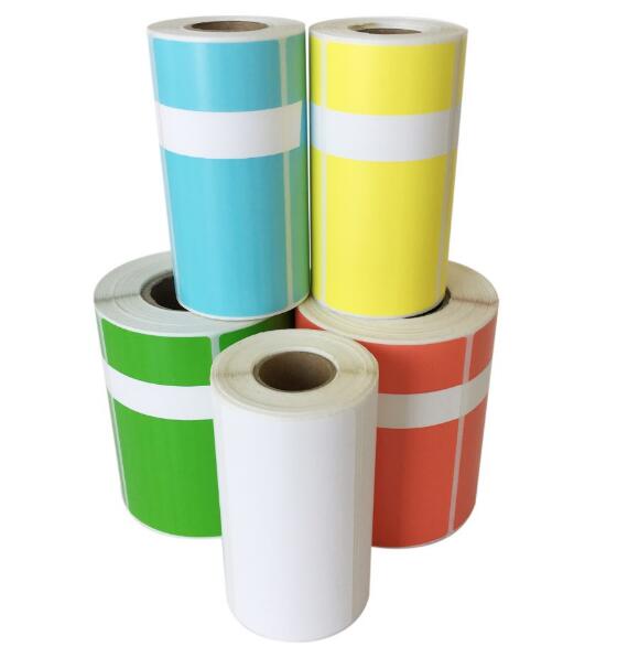 Direct Thermal Synthetic Labels Custom Self Adhesive Labels Electric Test Tag Labels