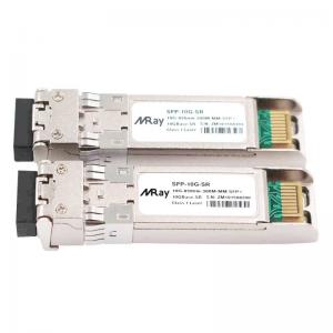 Buy cheap Cisco SFP-10G-SR Compatible 10GBASE-SR 850nm 300m DOM LC MMF SFP+ Transceiver Module product