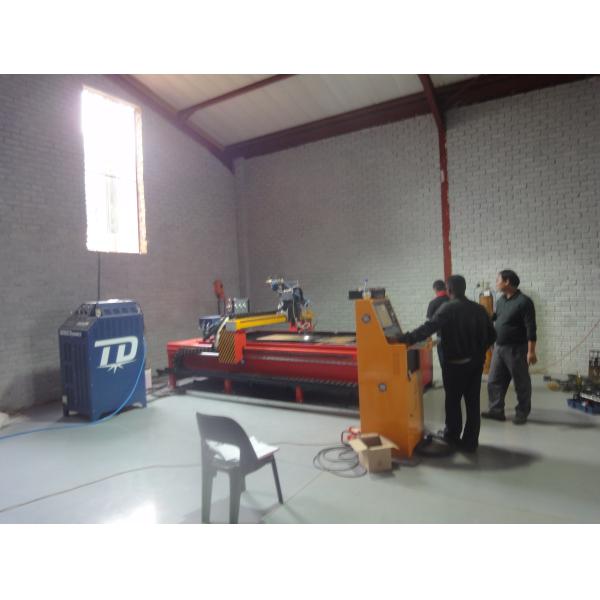 High Speed Cnc Plasma Cutting System , 1.5 X 3m High Precision Plasma Table Kit