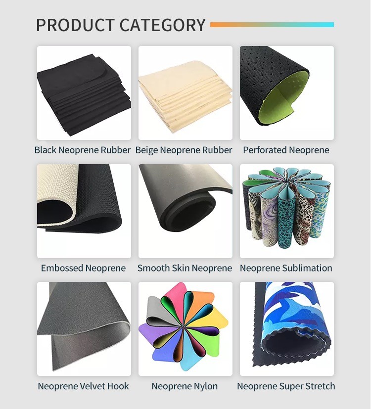 Green Laminated Mesh SBR Neoprene Fabric Sheet Lightweight