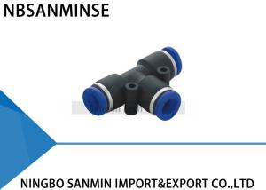 China PGT Reducer Connecting Plastic Pneumatic Push In Plastic Reducer Fitting Tube Sanmin on sale