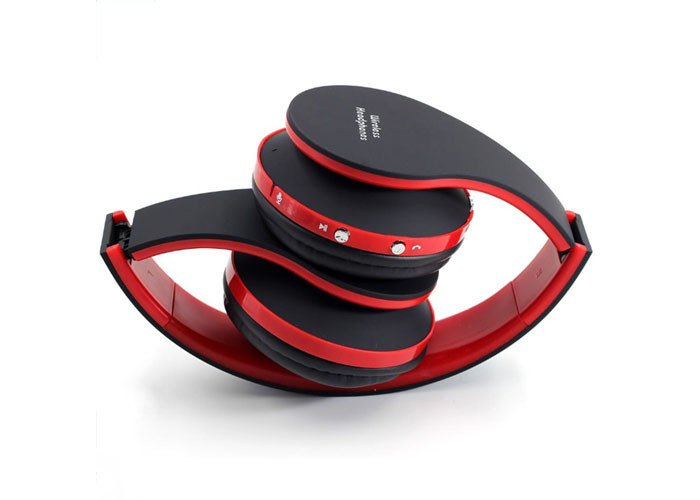 China Button Control Wireless Stereo Headphones USB Charging Bluetooth on sale