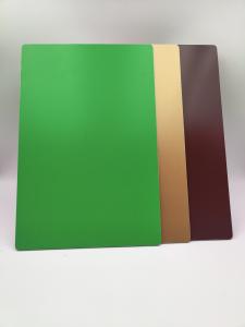 Buy cheap Grass Green Aluminum Mirror ACP Sheet 4mm High Gloss For Partitions product