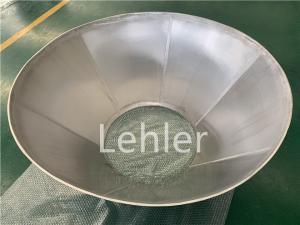China Stainless Steel 316L Wedge Wire Basket For Starch Industry on sale