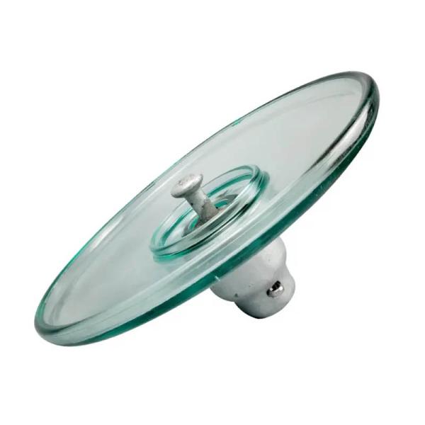 Stain Resistant Power Pole Insulators Aerodynamic Type High Voltage Glass Insulators