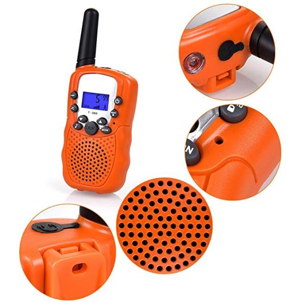Smart Size Outdoor Two Way Radios , Girls Walkie Talkies With Keypad Tones