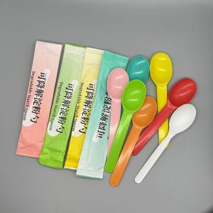 Buy cheap Disposable PP Plastic Tiny Tasters Spoons Catering Spoons Plastic Tableware product