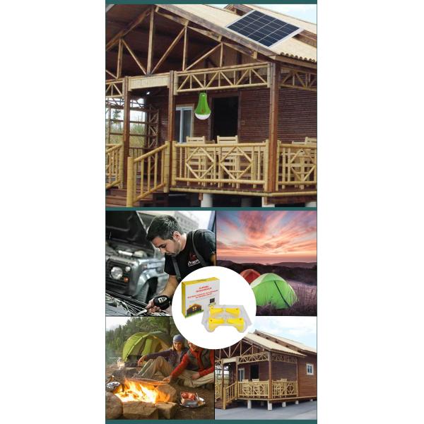 CE 5200mah Waterproof Solar Garden Light Mono Solar Panel Home Lighting