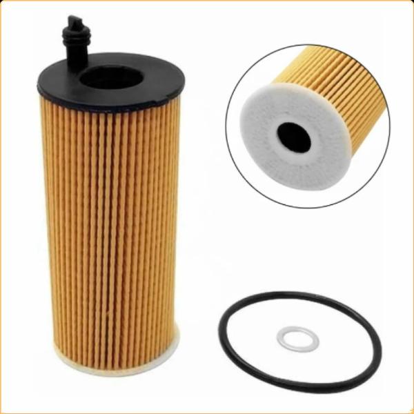 High Quality Trailer Truck Engine Spare Parts Lube Oil Filter Kit Element Cartridge 11428575211 HU6014 For Making Engine