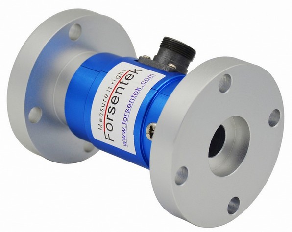 Flange type thru hole torque sensor for automatic screw fastening machine