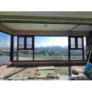 Buy cheap Standard Aluminium Window Waterproofing Single / Double / Triple Glass Aluminum Windows product