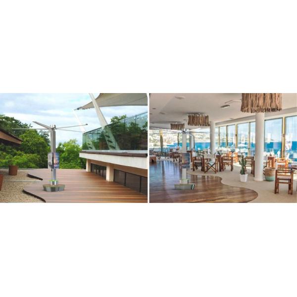 Large Industrial Fans For Workshop Large HVLS Fans With Anti-Collision Blades