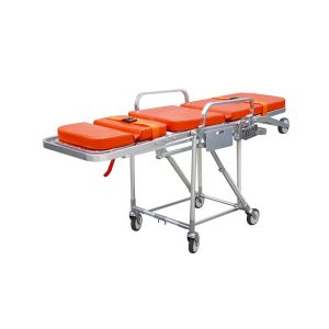 Buy cheap Medical Hospital Wheeled Folding Stair Chair Ambulance Stretcher product