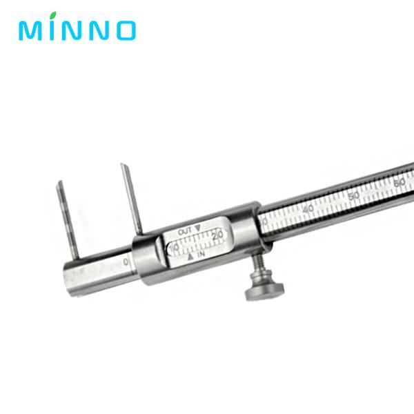 Dental Sliding Caliper Orthodontic Chin Indicator Dental Implant Measuring Ruler