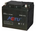 Buy cheap Less Self - Discharging AGM Deep Cycle Battery Black Color For UPS / Solar / Lighting product
