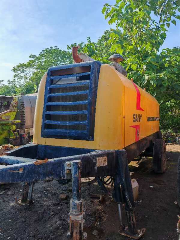 2017 Sany 8018 Diesel Trailer Mounted Concrete Pump