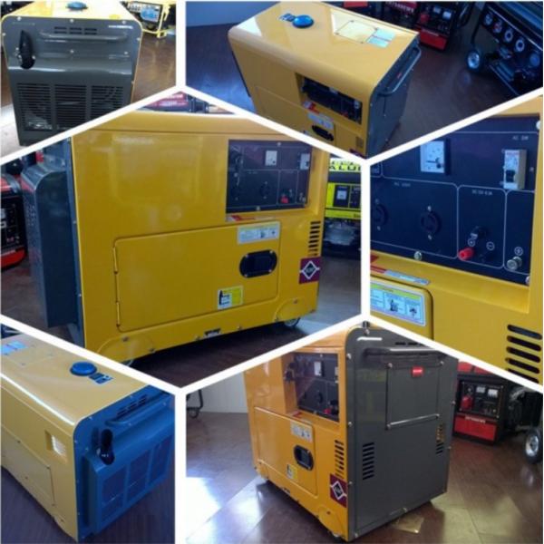 8KW Open Type Electric Start Petrol Generator Set Air Cooled 3600 Rpm Speed