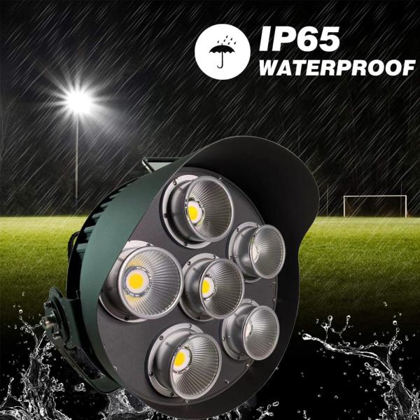 DLC 100V 60 Degree 130LM/W LED Sports Field Lighting