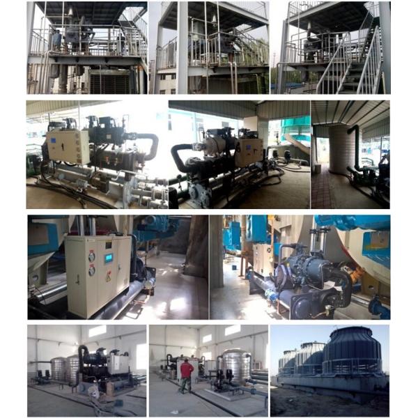 Water Cooled Glycol Chiller For Food Processing Industry