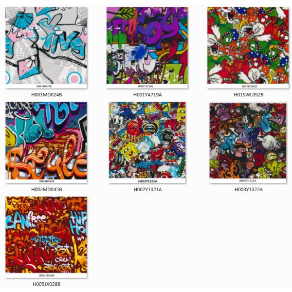 Sticker Bomb Water Transfer Liquid Image Hydrographic Film