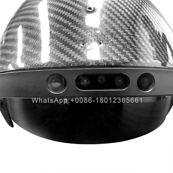 Virtual Real Integrated Intelligent Interactive Helmet