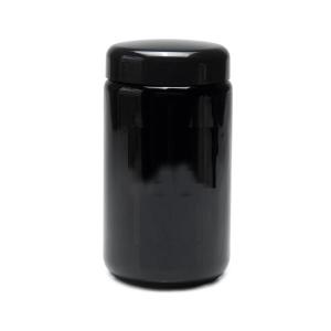 Buy cheap Flower Packaging Black Glass Containers 4oz Flower Uv Glass Jar Custom Container product