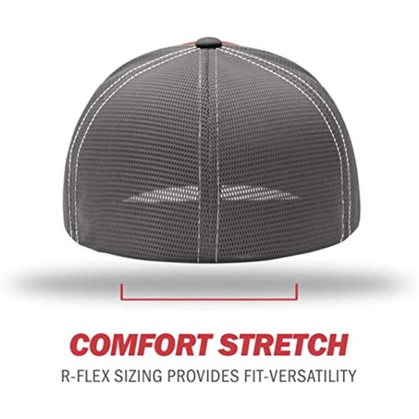 40% Polyester Flat Brim Snapback Hats Personalized Richardson Trucker Caps