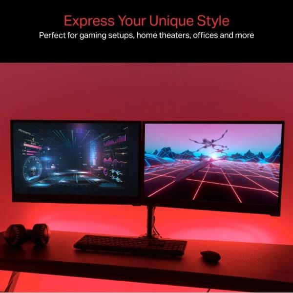 Flexible Adhesive Led String Lights Led Rope Light To Illuminate With Dimmable Warm Colors