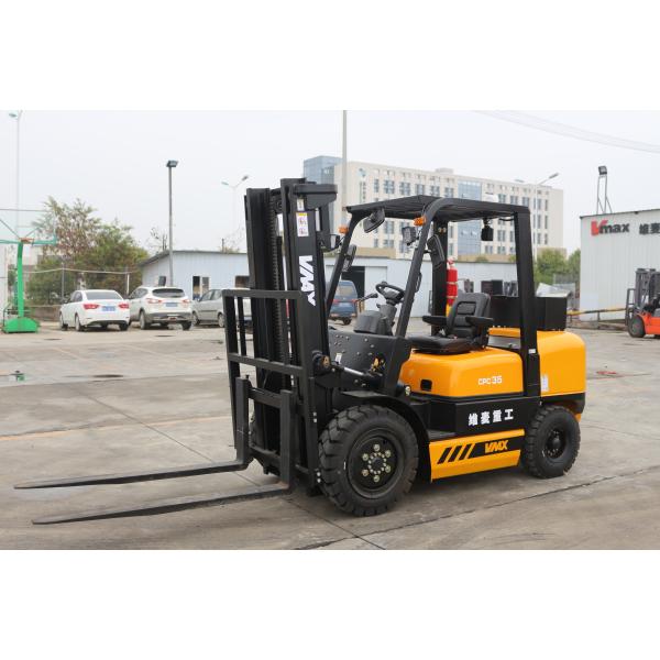 Powerful 500mm 3.5 Ton Diesel Forklift For Farm Warehouse