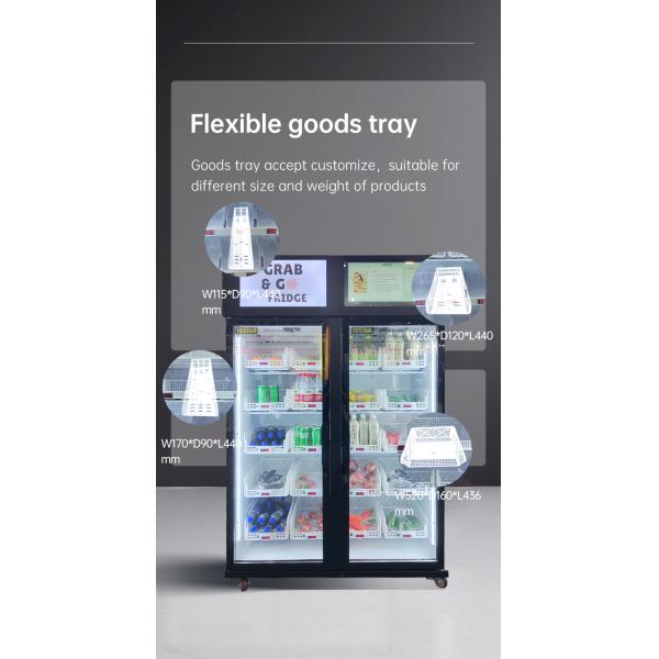 Farm Produce Smart Fridge Vending Machine For Vegetable Fruit
