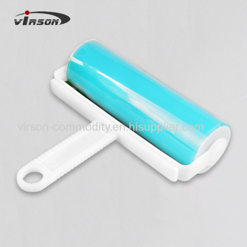 Large Size Washable Sticky Lint Roller Reusable Sticky Remover Brush for Pet Hair Clothes Carpet Floor Curtain Dust