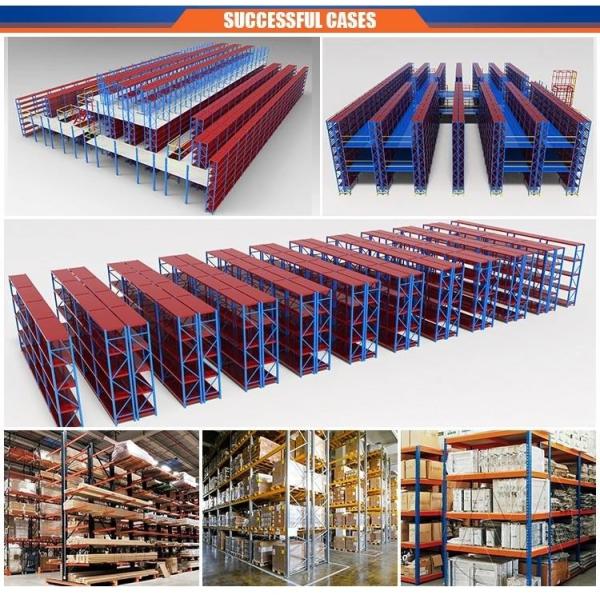Wharehouse Heavy Duty Pallet Rack Supported Mezzanine