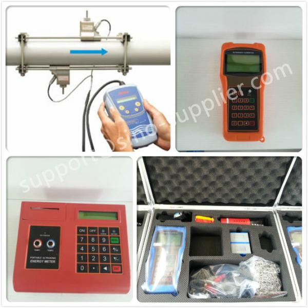HQ wireless high pressure portable ultrasonic micro flowmeter,output signal 4~20mA