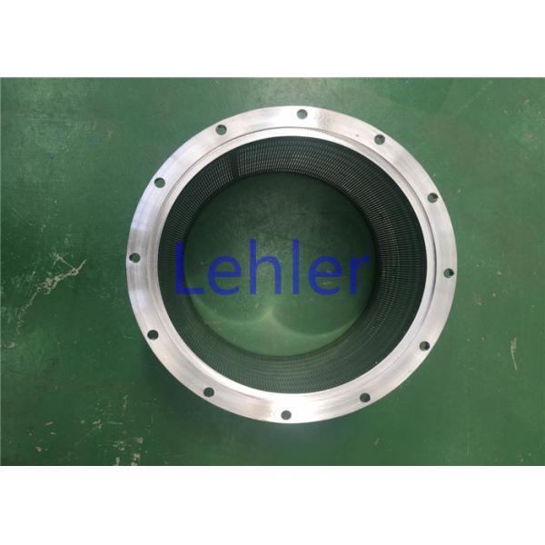 SUS 304 Basket Mill / Bead Mill Screen Outer Diameter 350mm With Flange Rings