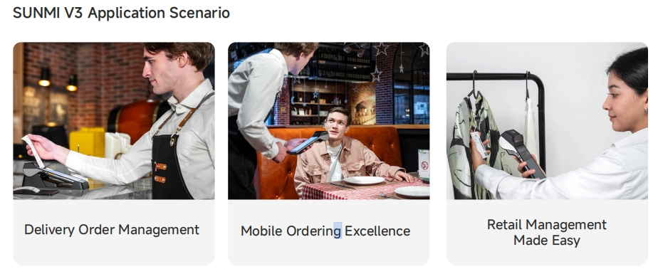 SUNMI V3 POS Machine: Advanced Performance for Seamless Business Operations