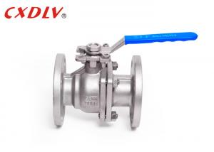 Buy cheap DIN Double Flanged Ball Valve ISO5211 Pad with Handle or Actuator product