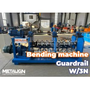 Efficient Guardrail Bending Machine / Highway Guardrail Making Machine 90mm