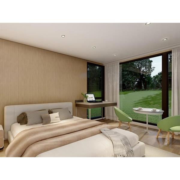 2024 Prefab Luxury Modular Modern Apple Cabin Space Capsule Container House Maison Capsule Spatiale for Mgo Board and PVC Floor