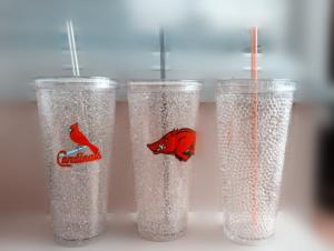Buy cheap Plastic Tumbler Cup with gel,with straw product