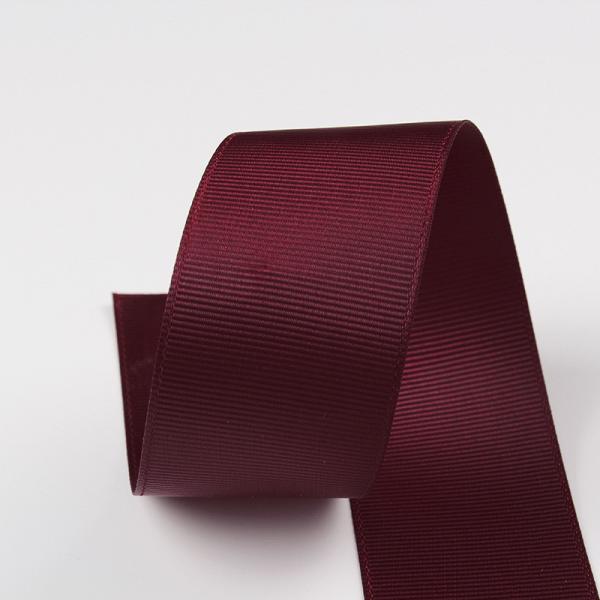 3mm-100mm Solid Assorted Color Polyester Grosgrain Ribbon for Gift Wrapping and DIY Craft