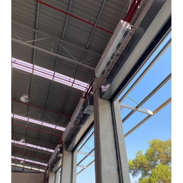 Super Large Wind Commercial And Industrial Air Barrier Air Door Screen Above Entrance And Exit