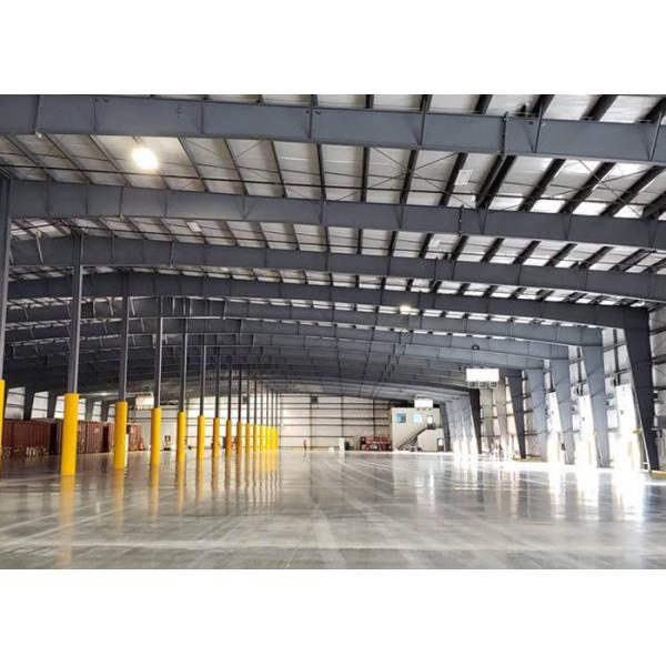 Large Span Light Steel Structure Building Workshop with Crane Beam